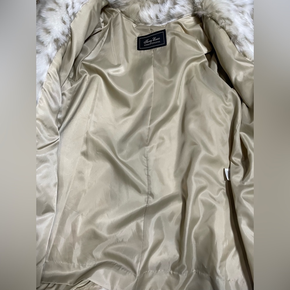 Terry Lewis Vintage Classic Luxury Faux Fur Coat - Picture 8 of 14